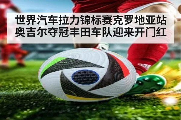 世界汽车拉力锦标赛克罗地亚站奥吉尔夺冠丰田车队迎来开门红